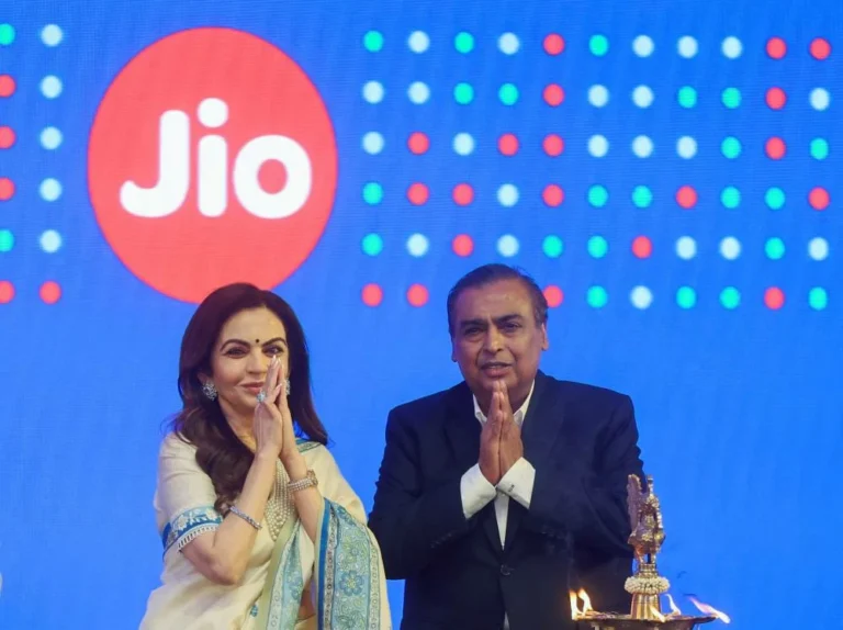 Ambani’s Jio surges 21% in Mumbai debut after record $3.2 billion India IPO
