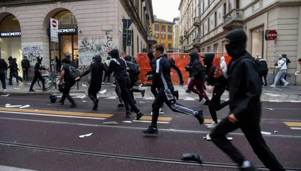 Italy plans to deploy 500 troops in Milan as protests turn violent