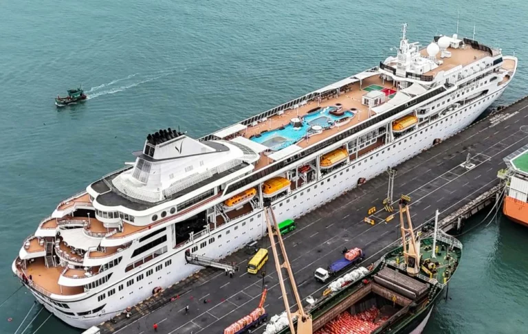 Cruise ship residents left stranded after fuel prices soar
