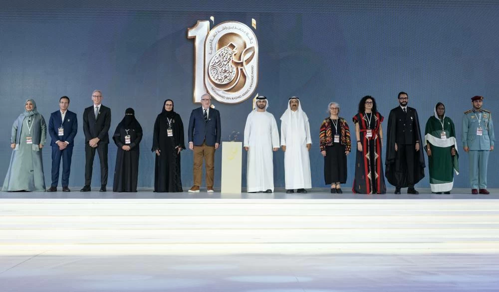 Mansoor bin Mohammed honours 11 winners of 10th Mohammed Bin Rashid Arabic Language Award