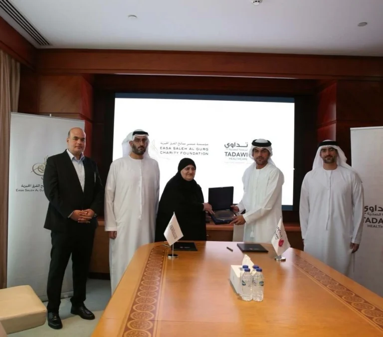 Al Tadawi Healthcare Group and Easa Saleh Al Gurg Charity Foundation sign agreement to support patients in financial need