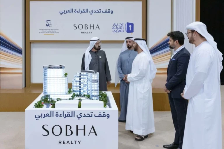Mohammed bin Rashid reviews plans for Sobha Realty’s AED500 million Arab Reading Challenge Endowment