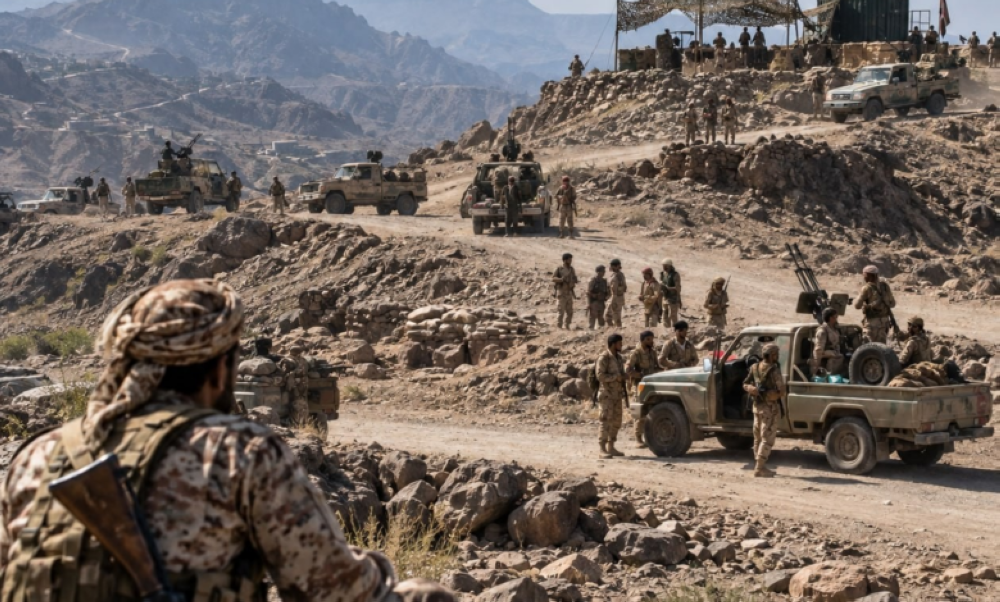 الجيش اليمني يسقط حصن سامع ويطرد الحوثي