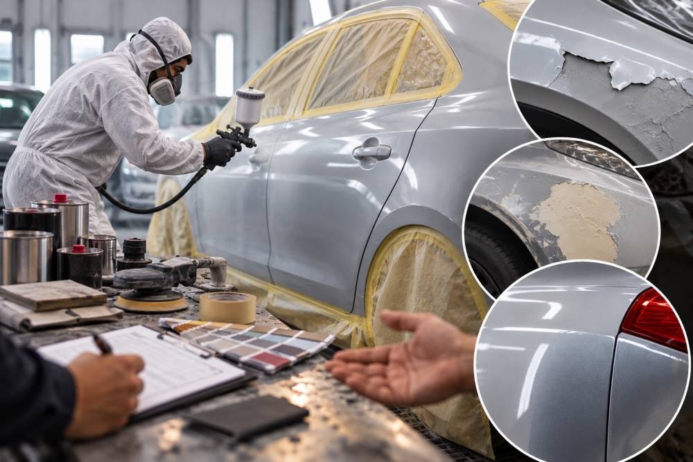 ورش طلاء المركبات.. عيوب مخفية وفواتير ملتهبة ومخاوف من الغش