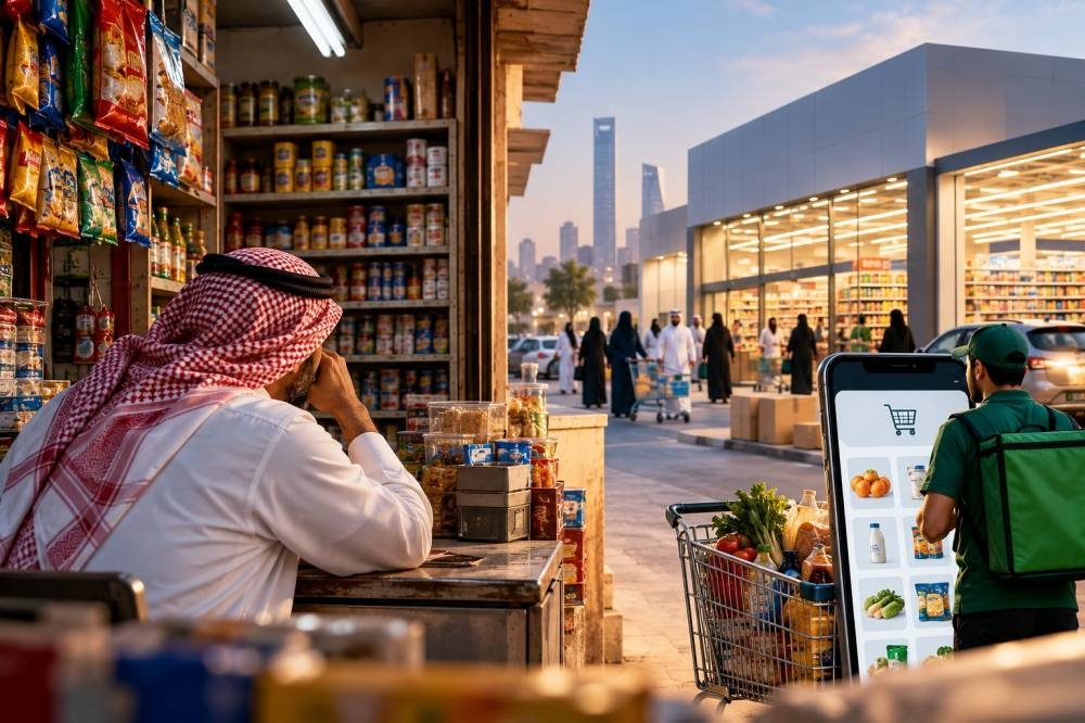 بقالات الأحياء.. صراع البقاء أمام زحف المتاجر وتطبيقات التوصيل