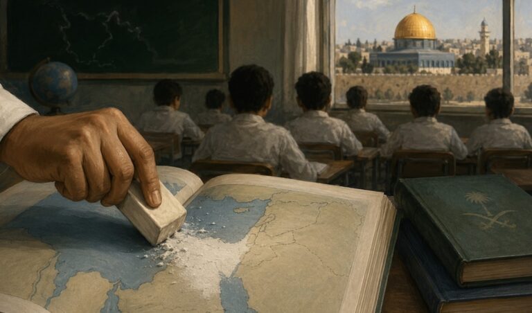 Erasing Palestine: Saudi Schoolbooks Prepare for Normalization