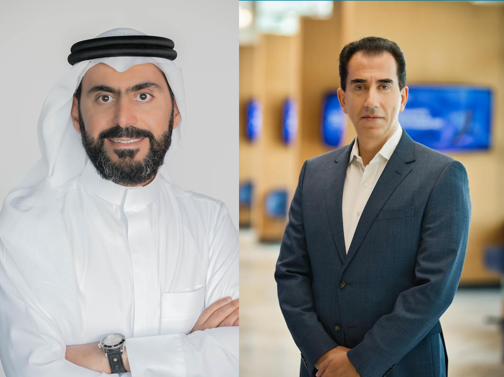 إسلام أحمد البيَّاع الرئيس التنفيذي لــ” كي بي إم جي” الشرق الأوسط.. وخليل إبراهيم السديس الشريك المدير
