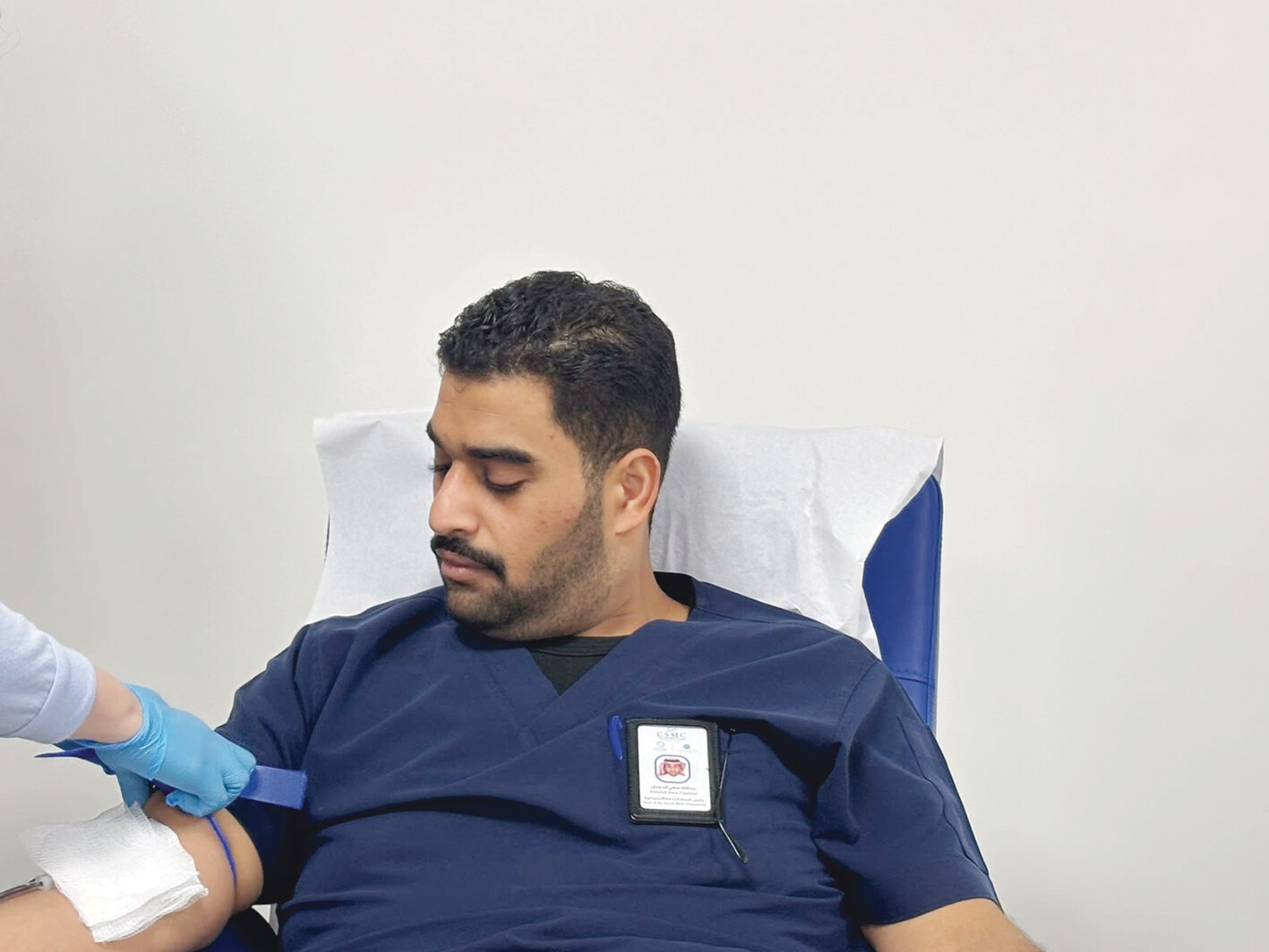 حملة تبرع بالدم في «سعادة»
