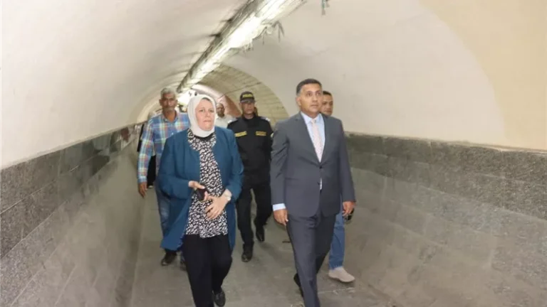 محافظ القليوبية يتفقد نفق المؤسسة بشبرا الخيمة ويوجه بحلول حضارية لتنظيم الباعة الجائلين دون المساس بأرزاقهم