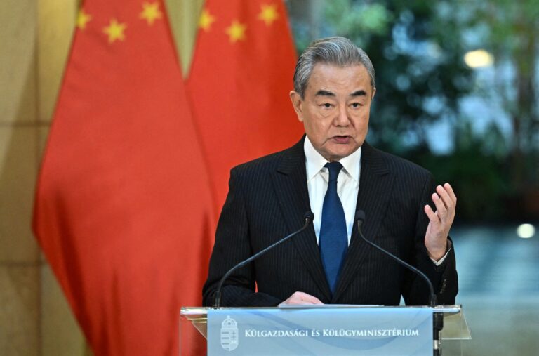 China will keep speaking up for Palestinian cause, foreign minister says