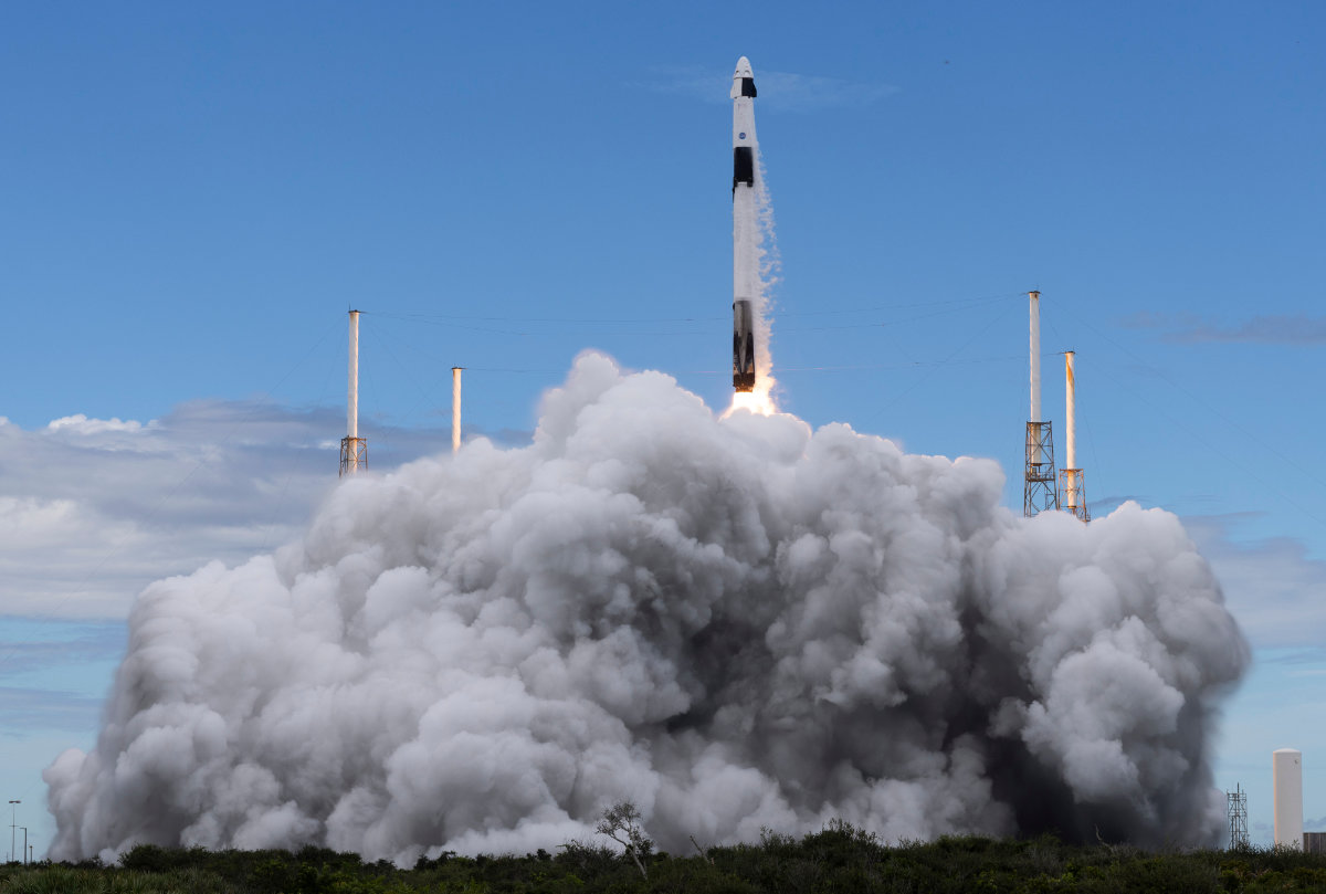 Astronauts arrive at International Space Station on the quickest US express flight yet