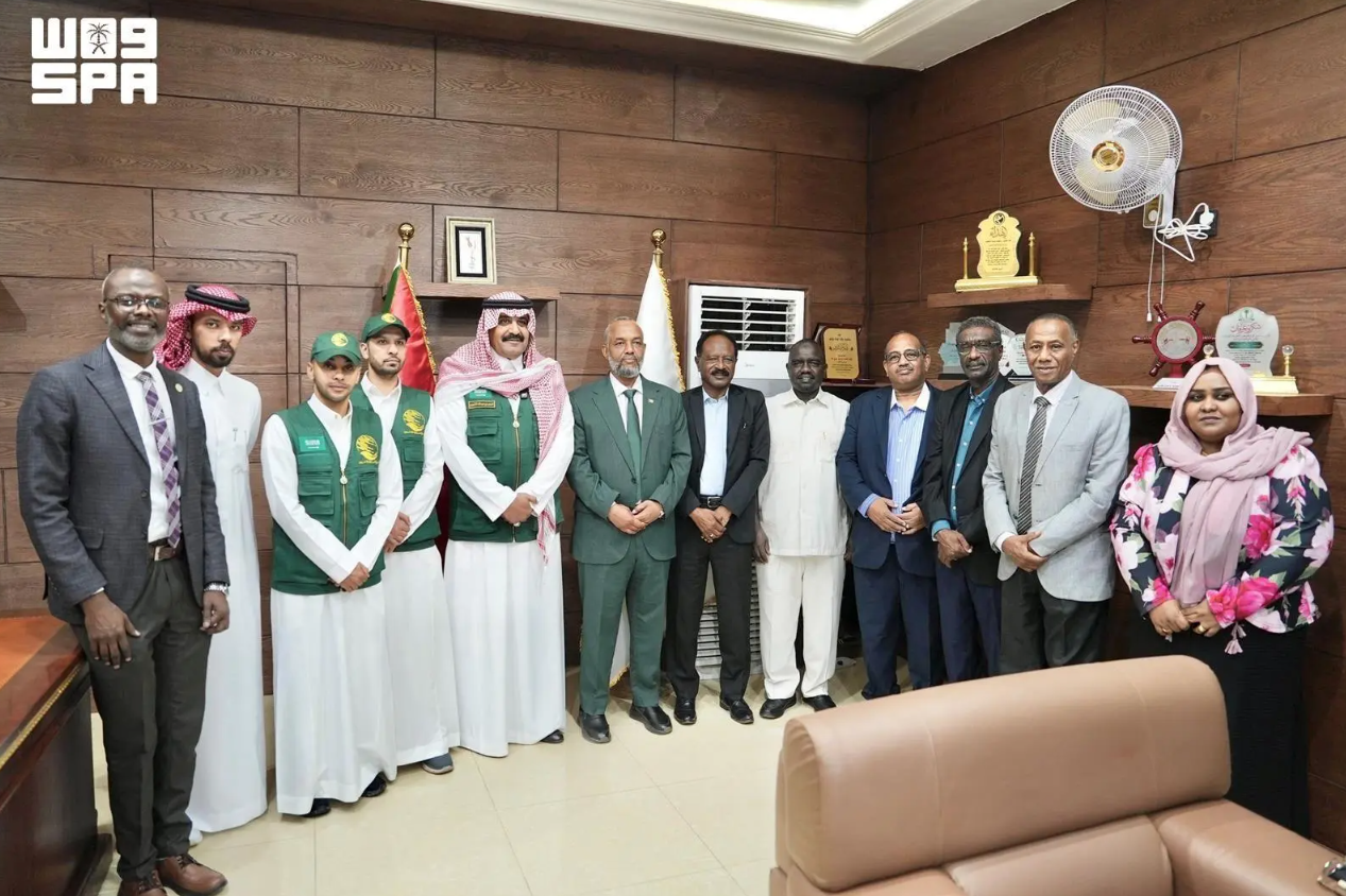 KSrelief delegation meets Sudanese health minister in Khartoum