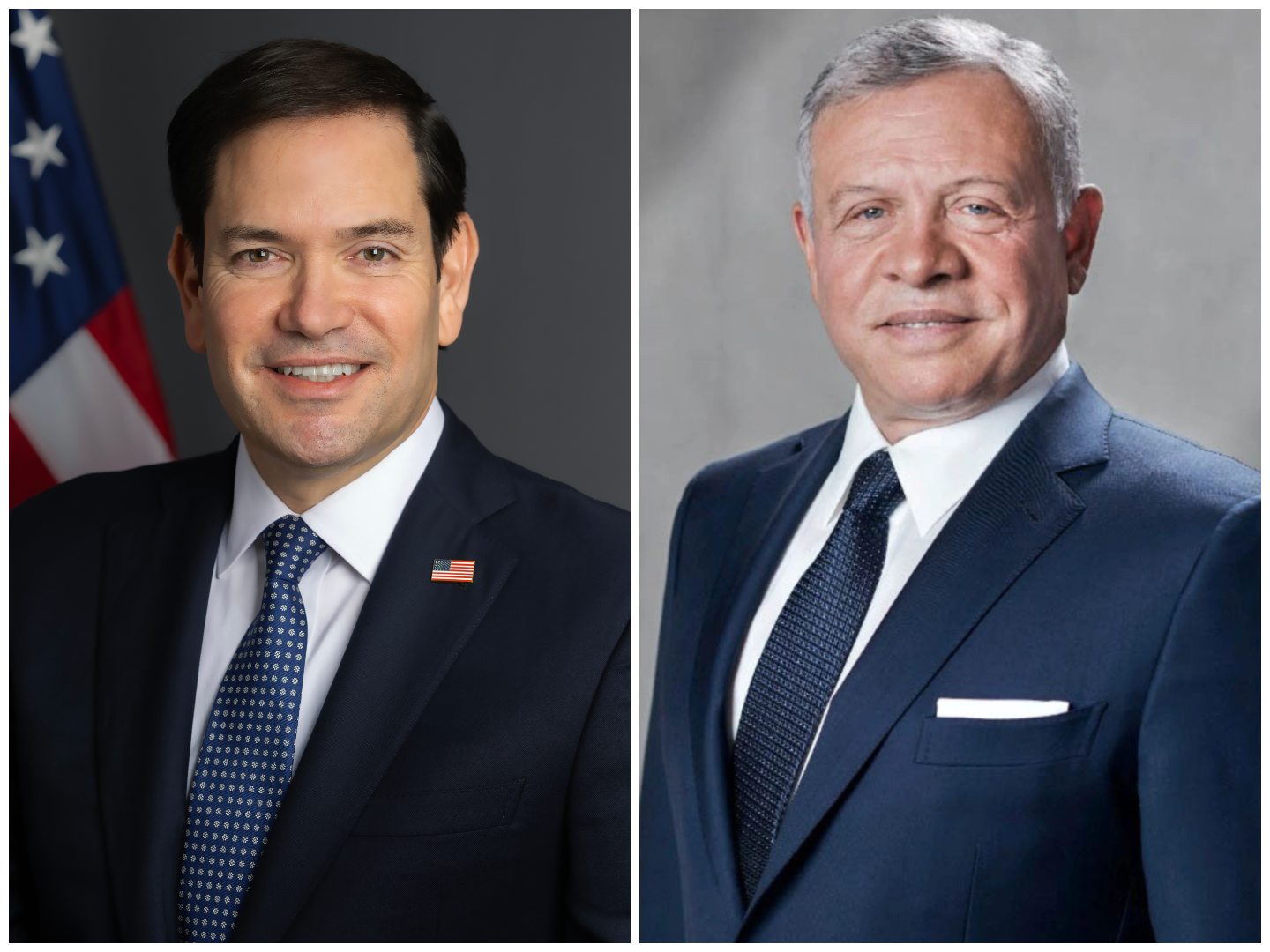 Jordan king urges US to help secure regional ceasefire in call with Rubio