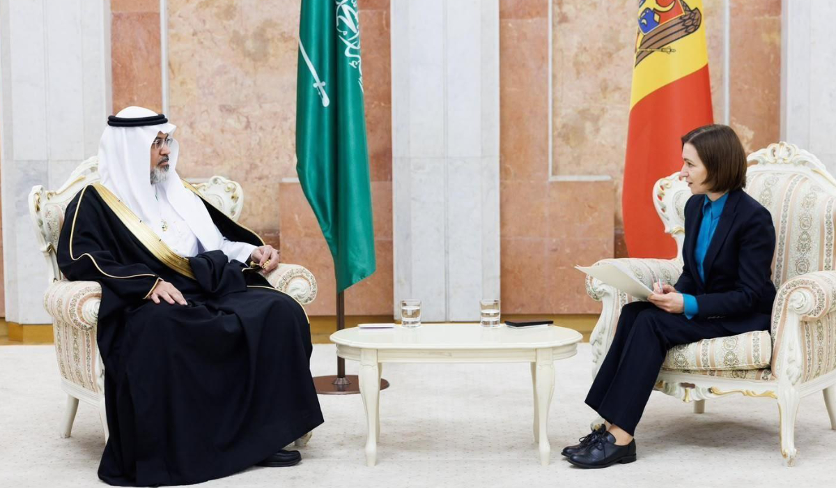 Saudi ambassador to Romania presents credentials to Moldovan president