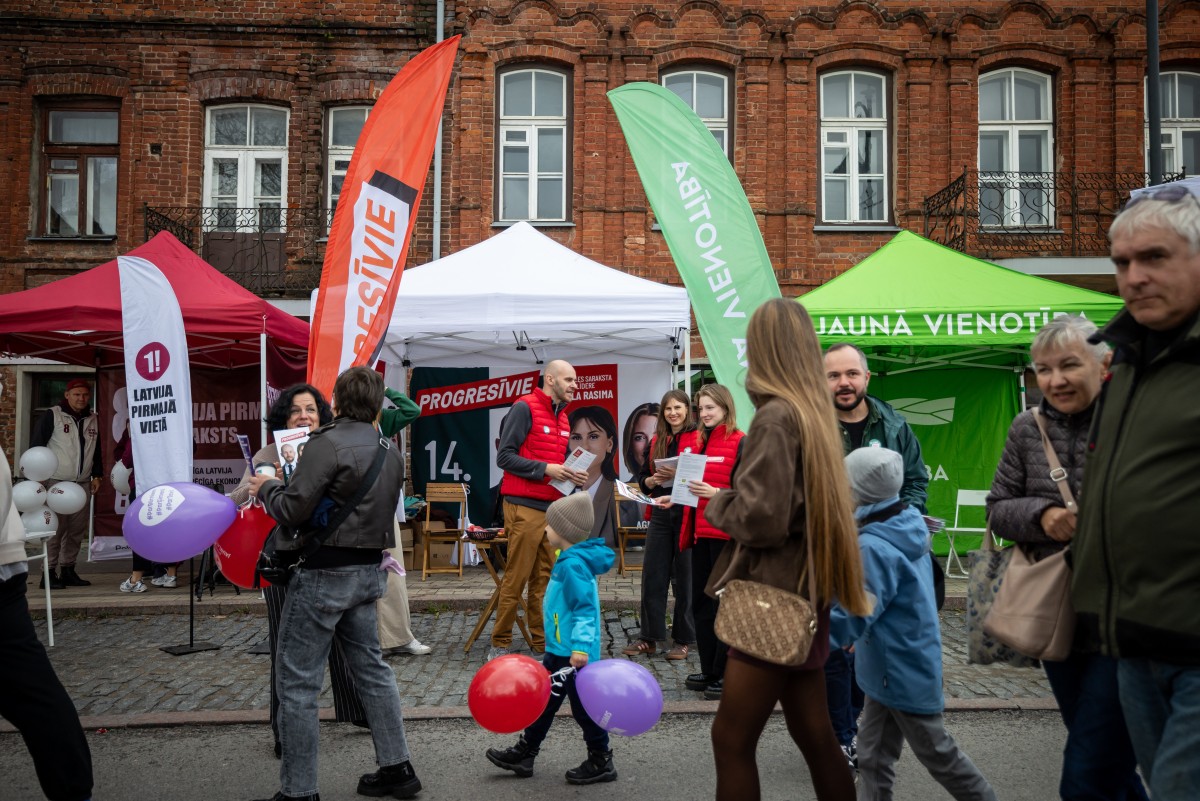 Latvians vote for a new parliament as fears of Russian hybrid attacks loom
