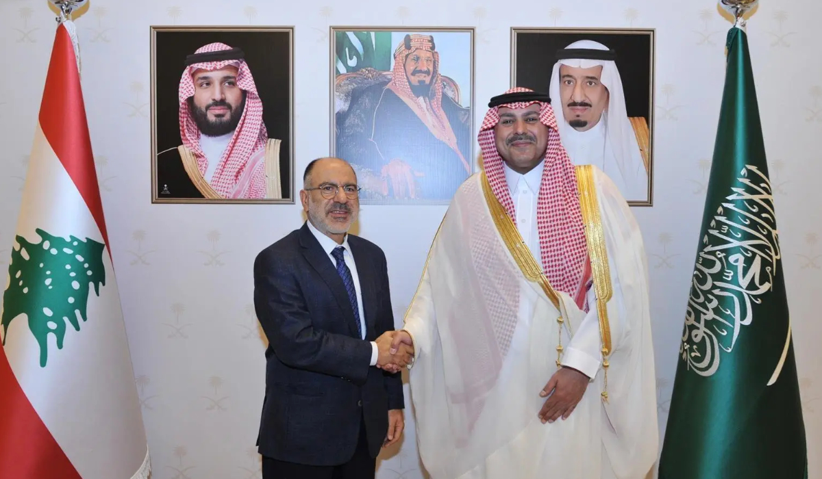 Saudi ambassador meets Lebanese Presidency’s director general in Beirut
