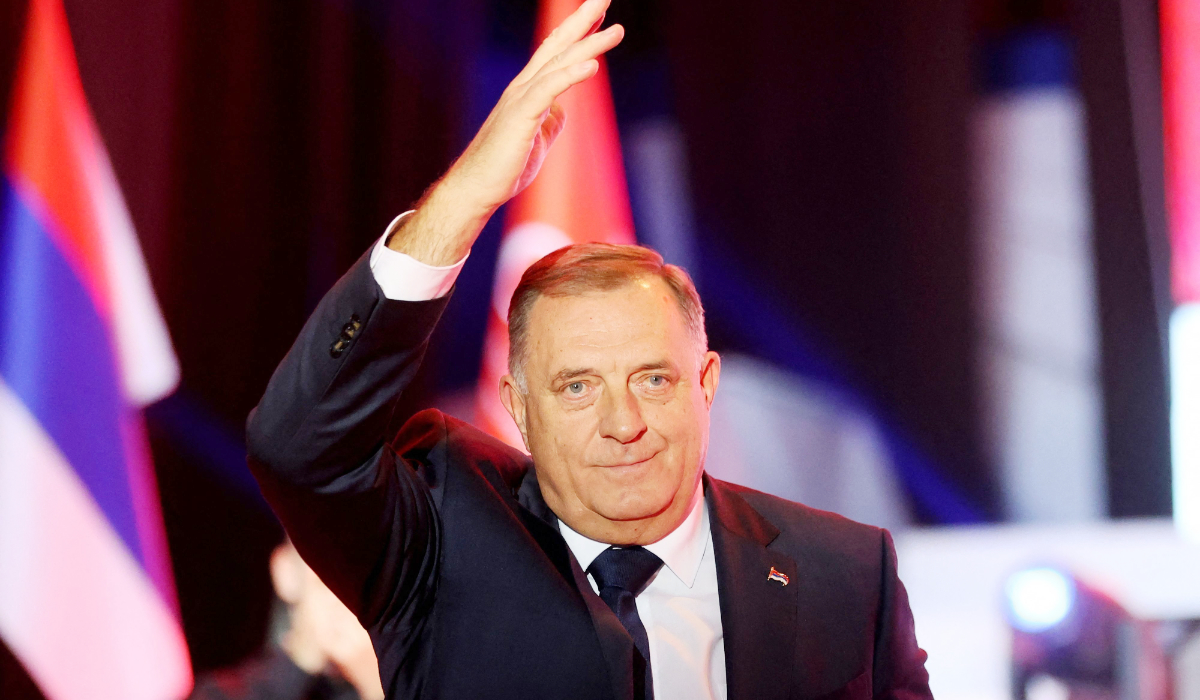 Serb separatist Dodik declares victory in Bosnia vote as ethnic tensions and EU hopes collide