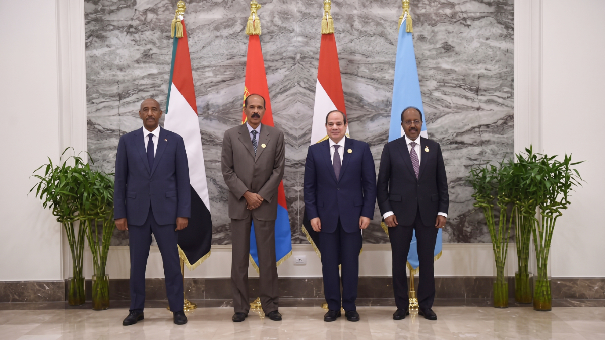 Ethiopia’s regional rivals urge ‘peaceful’ solutions to disputes at Egypt summit