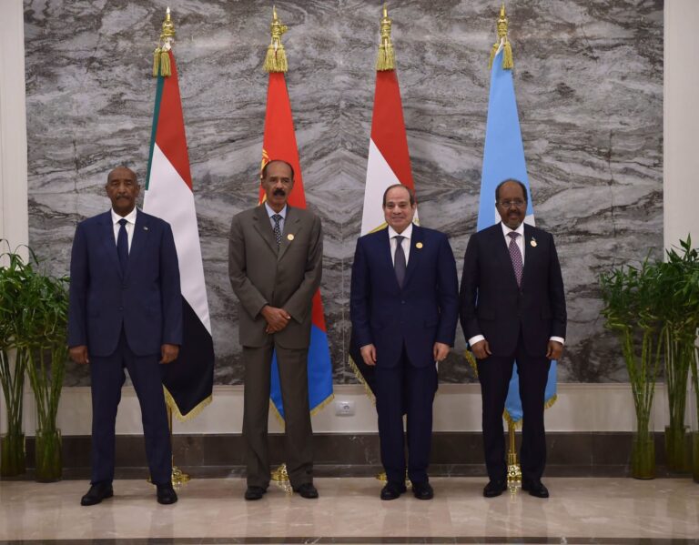 Egypt, Eritrea, Sudan and Somalia leaders reaffirm Red Sea navigation, sovereignty