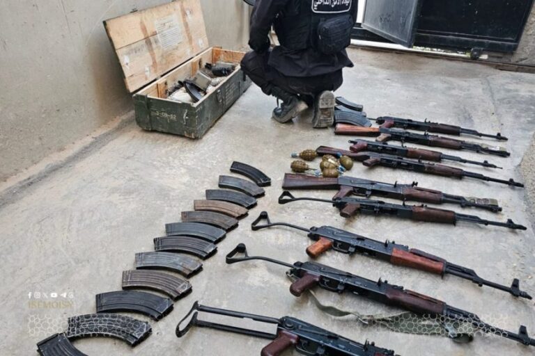 Syrian forces seize explosives and weapons tied to deadly ambush in Daraa