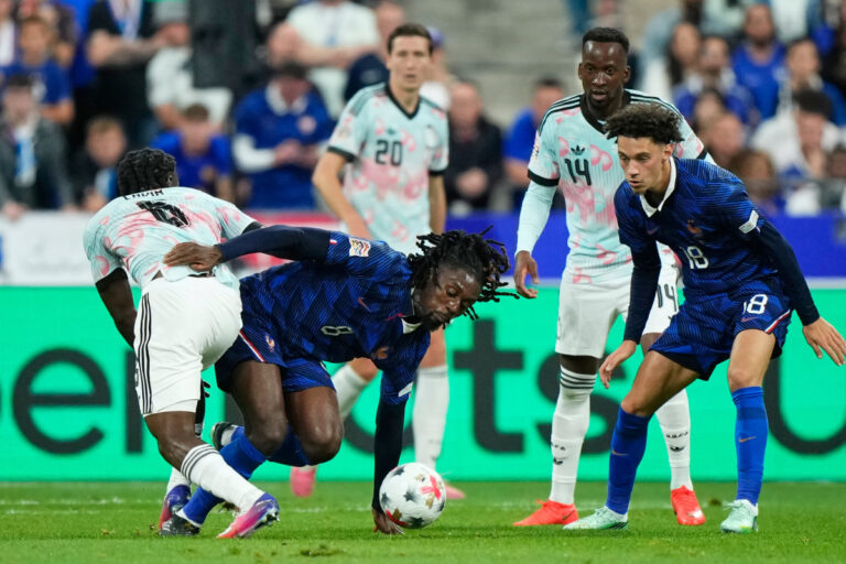 Zidane and Mancini get first home wins in charge of France and Italy in Nations League