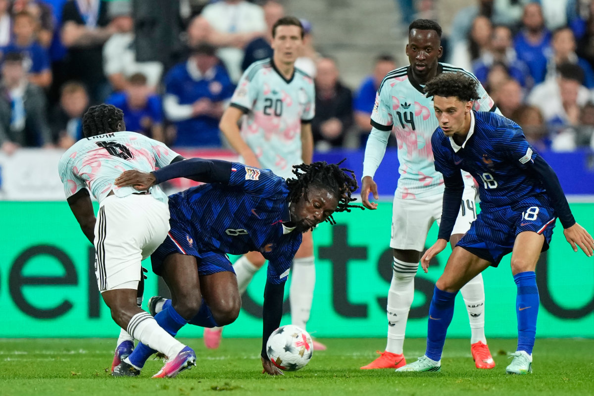 Zidane and Mancini get first home wins in charge of France and Italy in Nations League