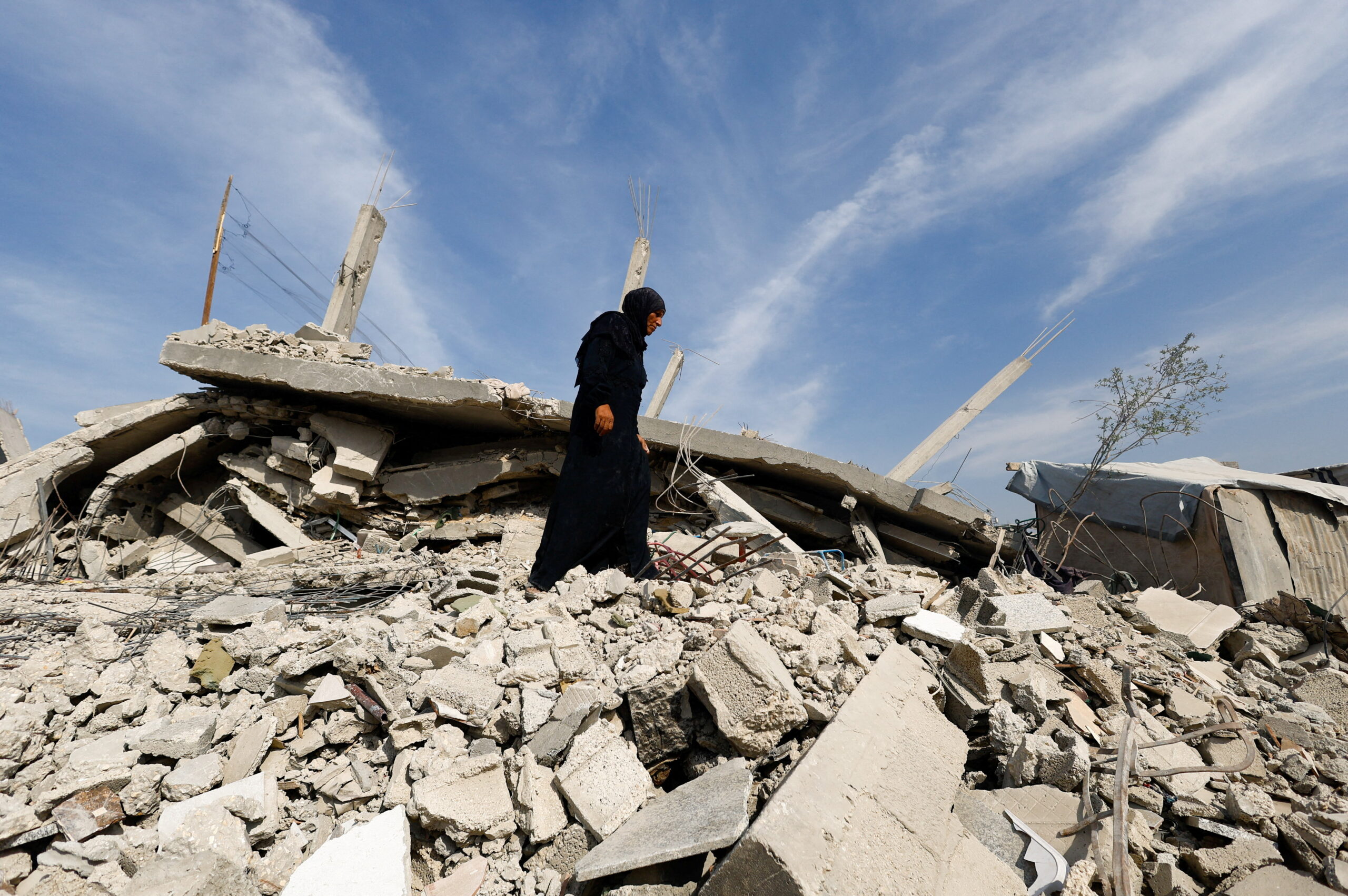 What Gaza’s rubble reveals about the scale, dangers and politics of reconstruction