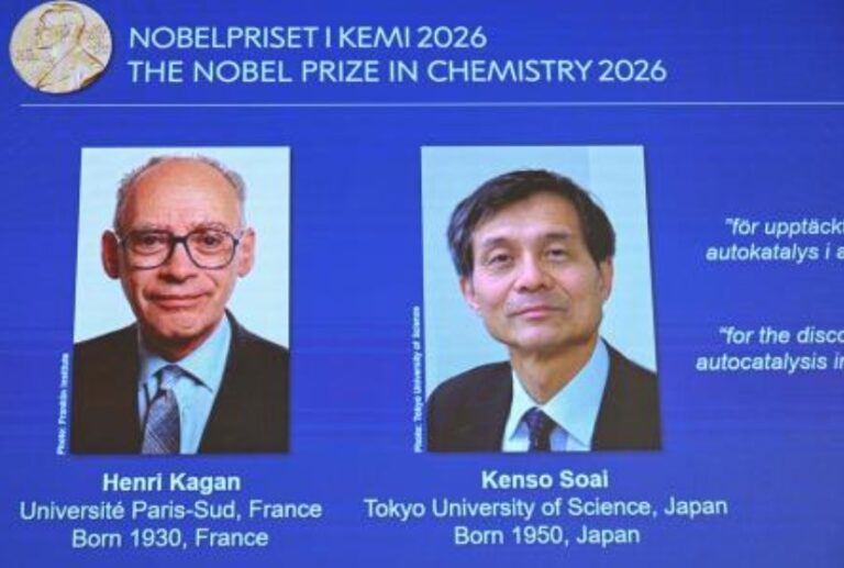 Nobel Prize in chemistry awarded to Kagan and Soai for untangling mirror images in molecules