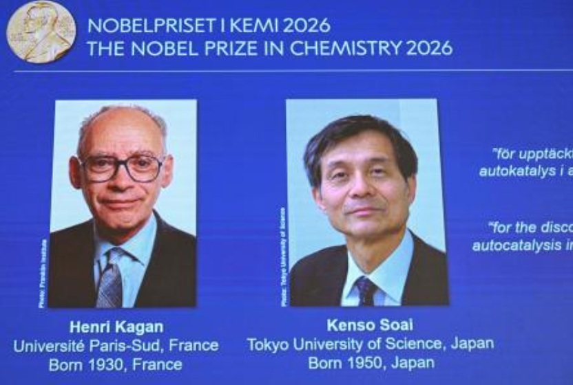Nobel Prize in chemistry awarded to Kagan and Soai for untangling mirror images in molecules