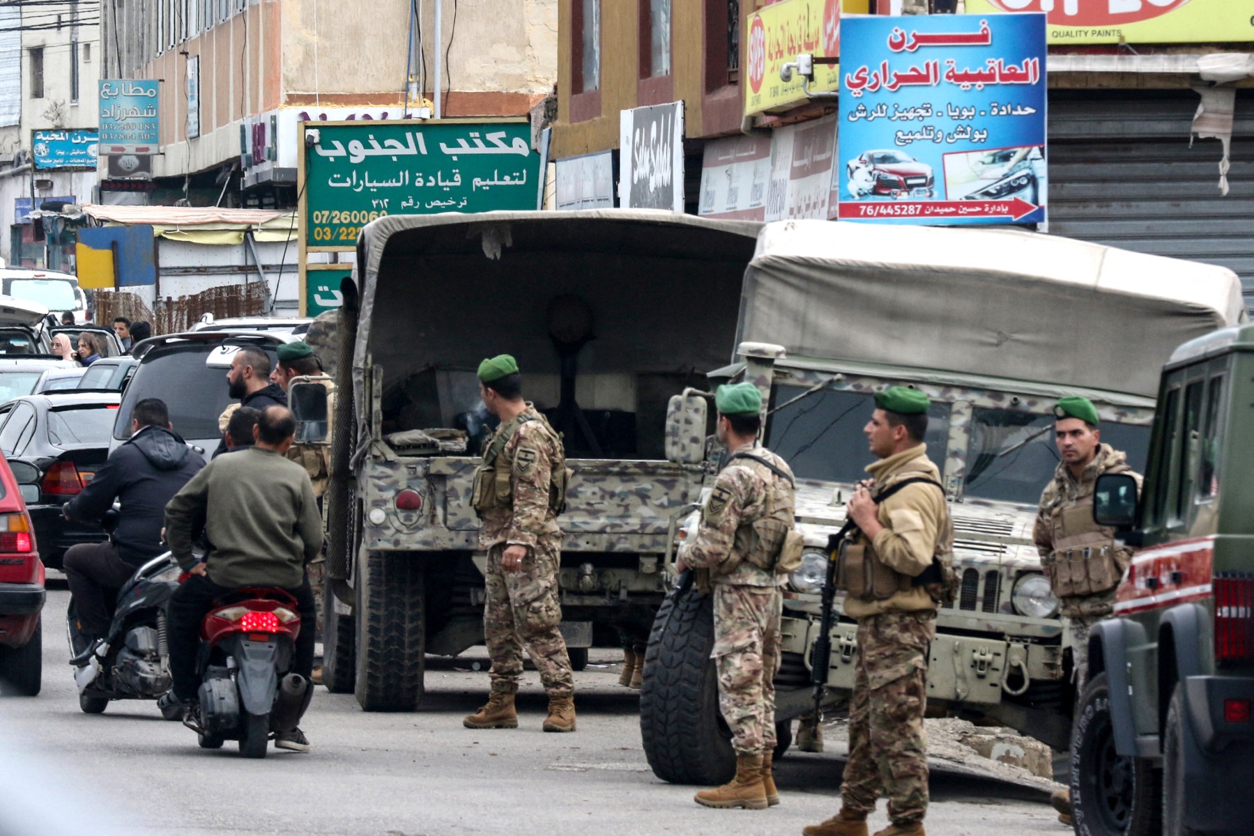 British troops arrive in Lebanon for joint military exercise