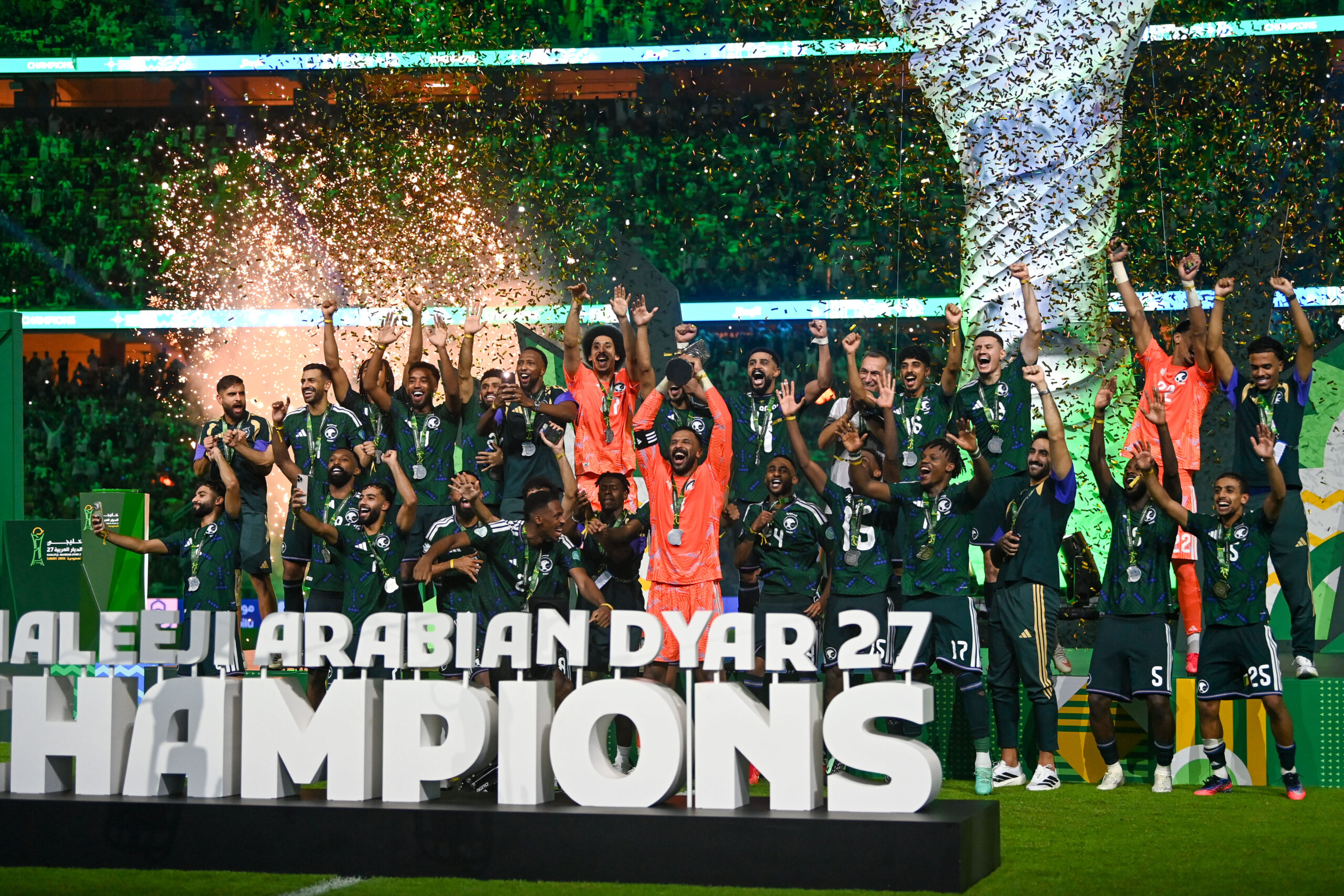 Saudi Arabia climb to 55th in FIFA World Rankings following Gulf Cup triumph