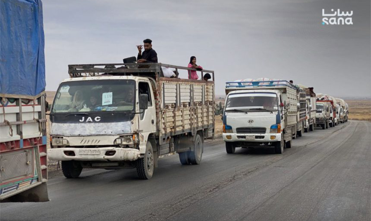 Displaced families return to Ras Al-Ain