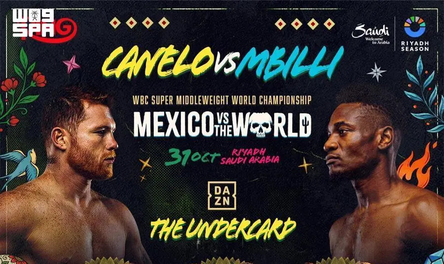 Four world titles on the line as Riyadh unveils ‘Mexico vs. The World’ lineup