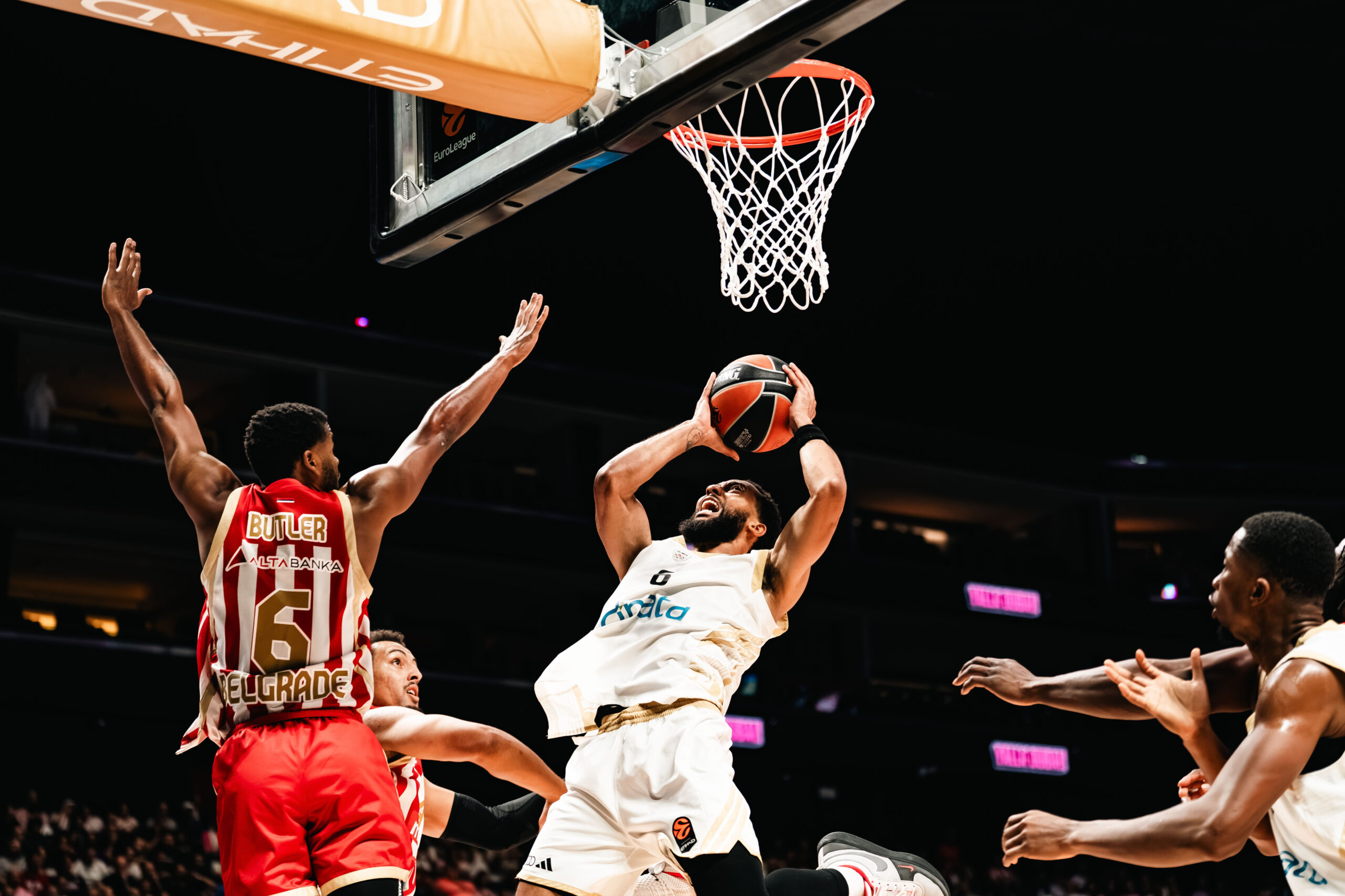 Dubai Basketball lose first home game of the season against Crvena Zvezda
