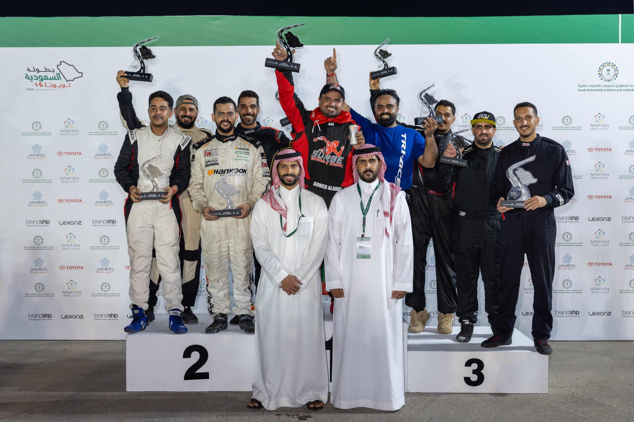 Al-Ameri wins pro category as Saudi Toyota Drift Championship opens in Al-Ahsa