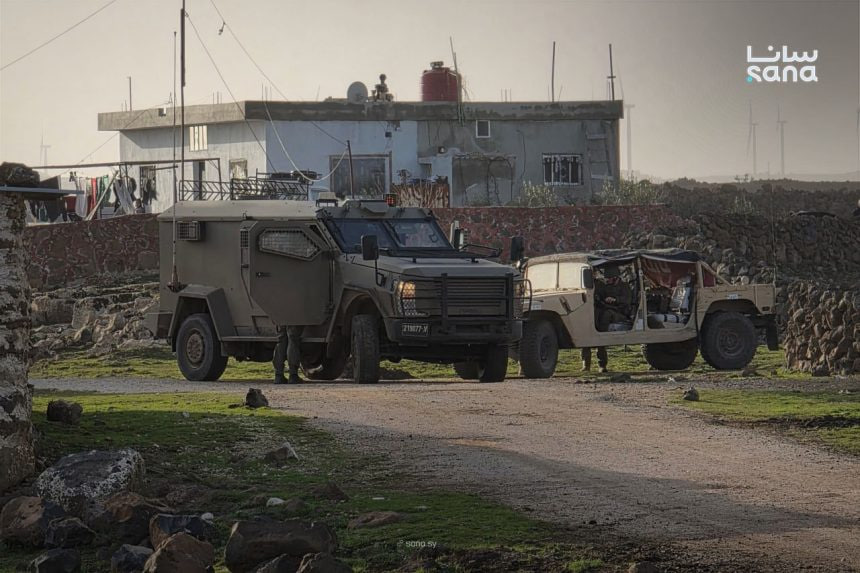 Israeli forces enter southern Syrian valley, block farmers