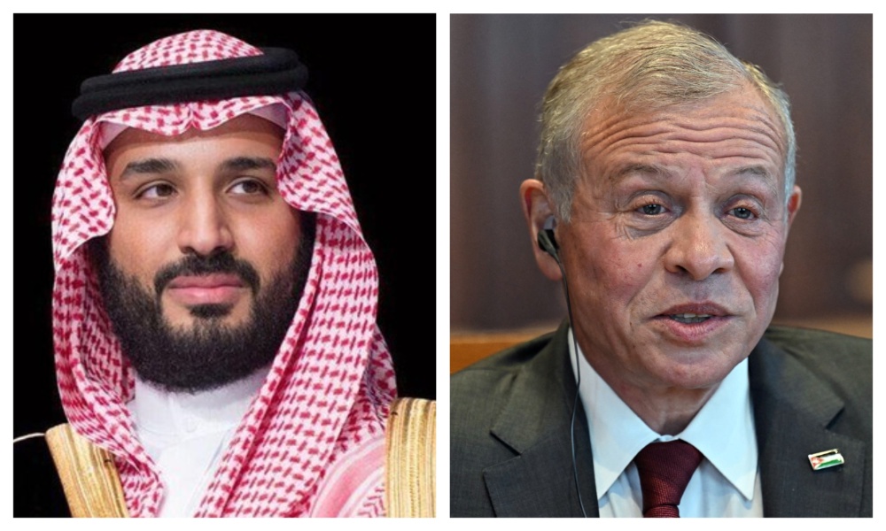 Jordan king condemns Houthi attacks on Saudi Arabia during phone call