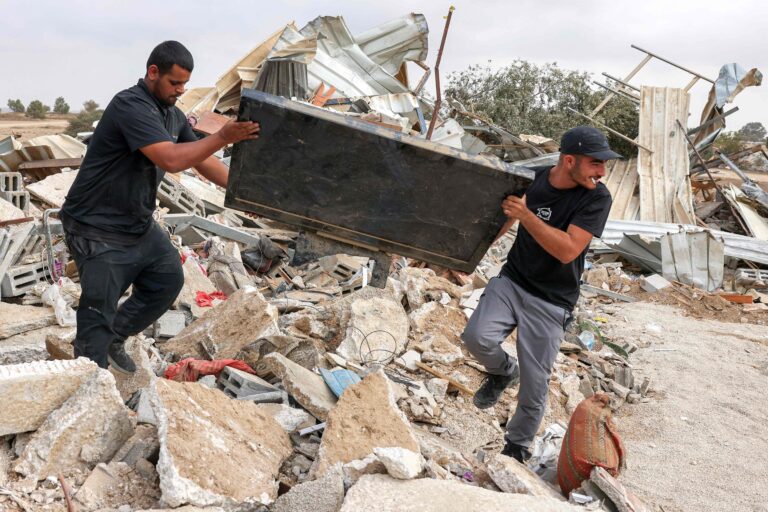 Israeli authorities demolish Arab homes in unrecognized Negev villages