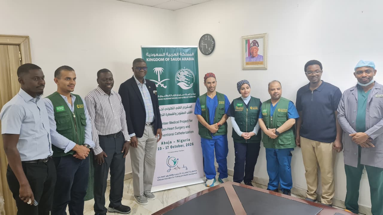 Saudi medical campaign in Nigeria to perform 108 heart surgeries and procedures