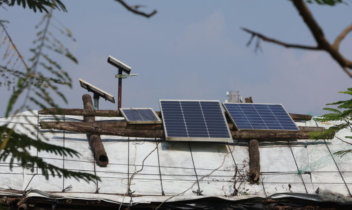 From climate-driven disasters to Rohingya refugee camps, solar kits help keep the lights on
