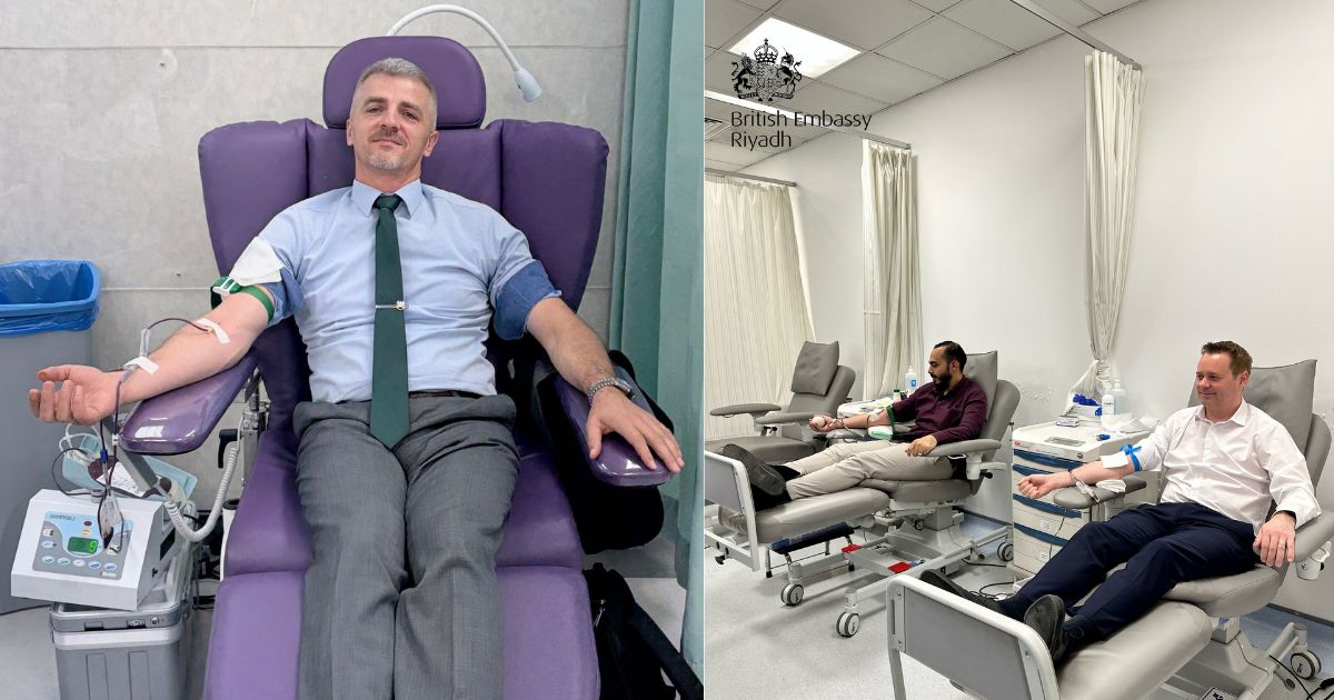 Diplomats join Saudi blood donation campaign after deadly airport attacks