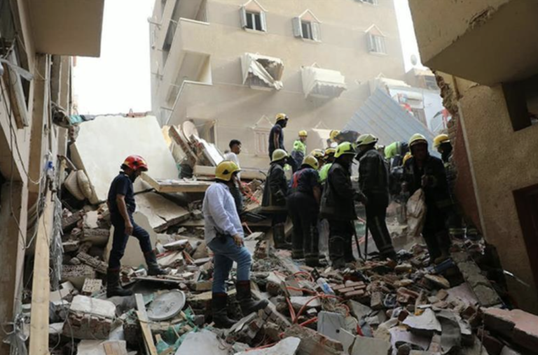 Cairo building collapse kills 6, including 3 children