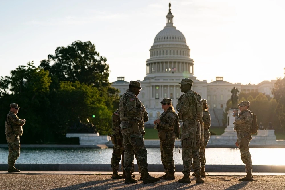 Appeals court judges question the government about Trump’s DC National Guard deployment