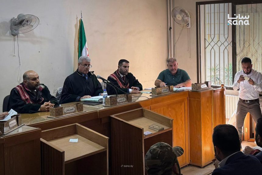 Syrian court sentences 2 men to death over violent attacks