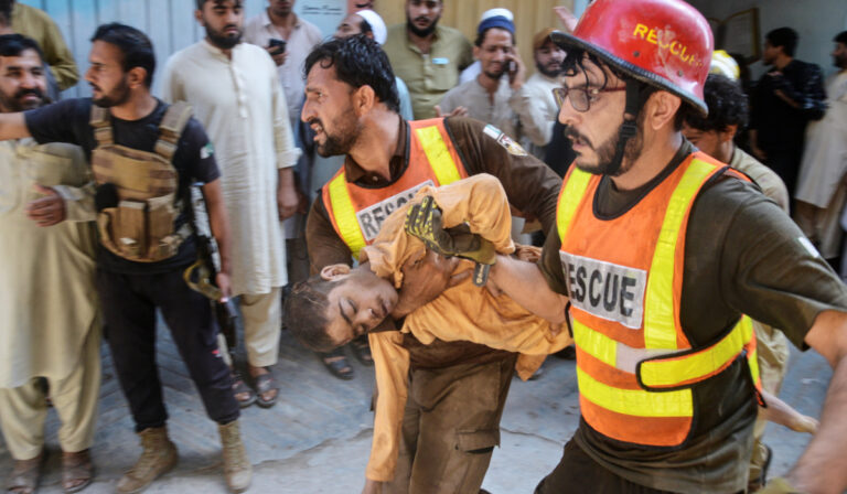 Devastated families mourn children killed by Pakistan school roof collapse