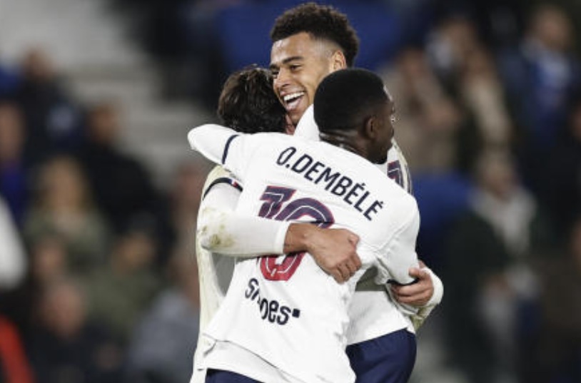 PSG fight back to beat Strasbourg after Dembele penalty miss