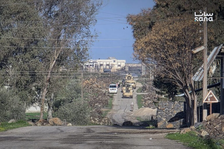 Israel steps up incursions into southern Syria, detains four in Quneitra