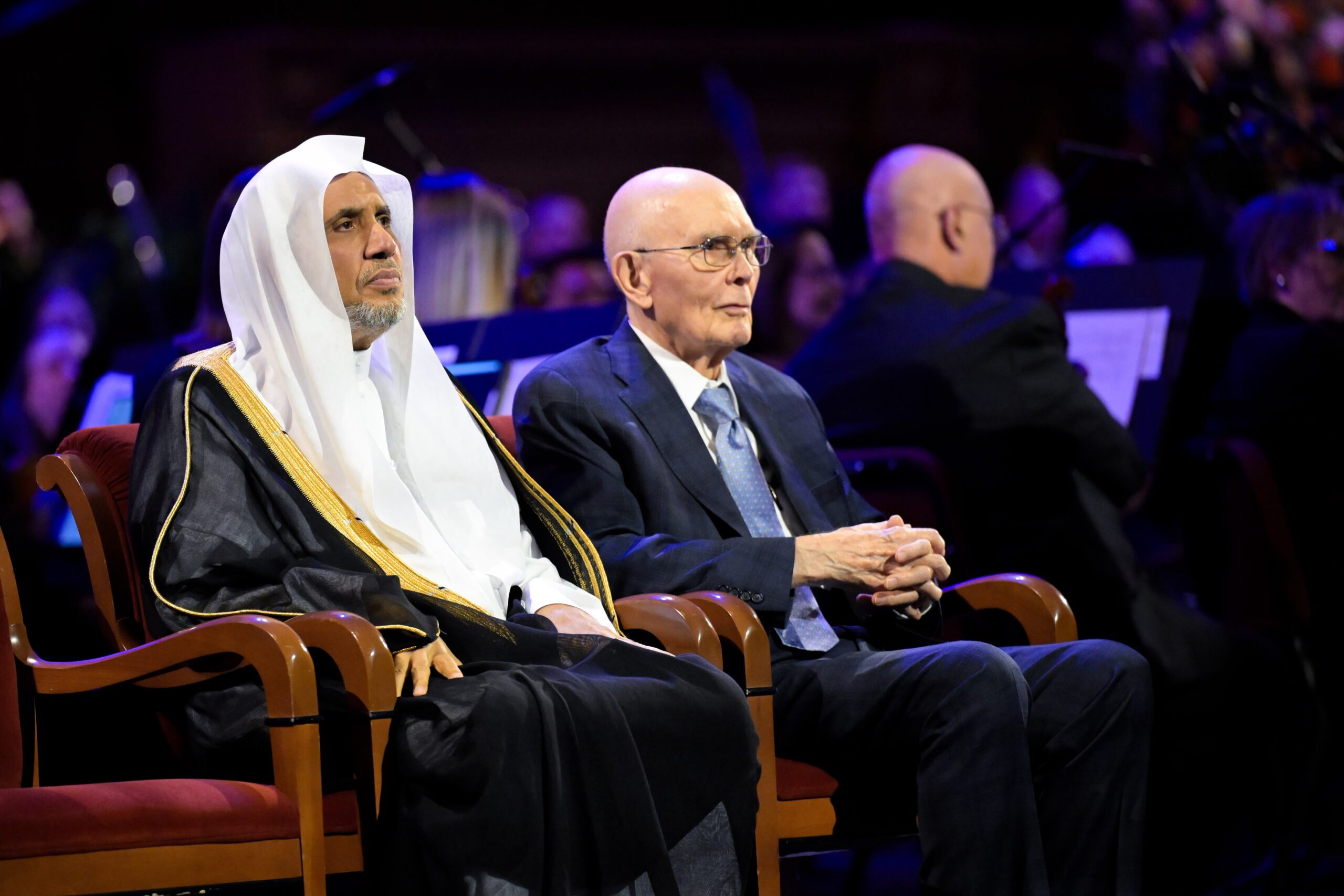 MWL chief highlights role of religion in promoting global peace at G20 forum