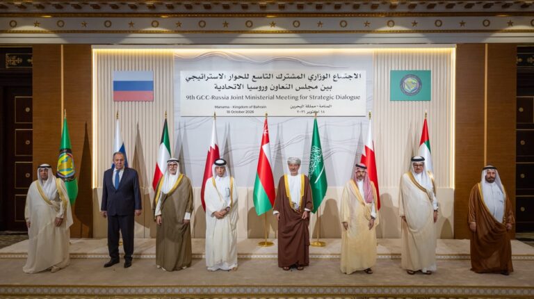 GCC, Russia discuss need to ensure freedom of navigation in vital waterways at meeting