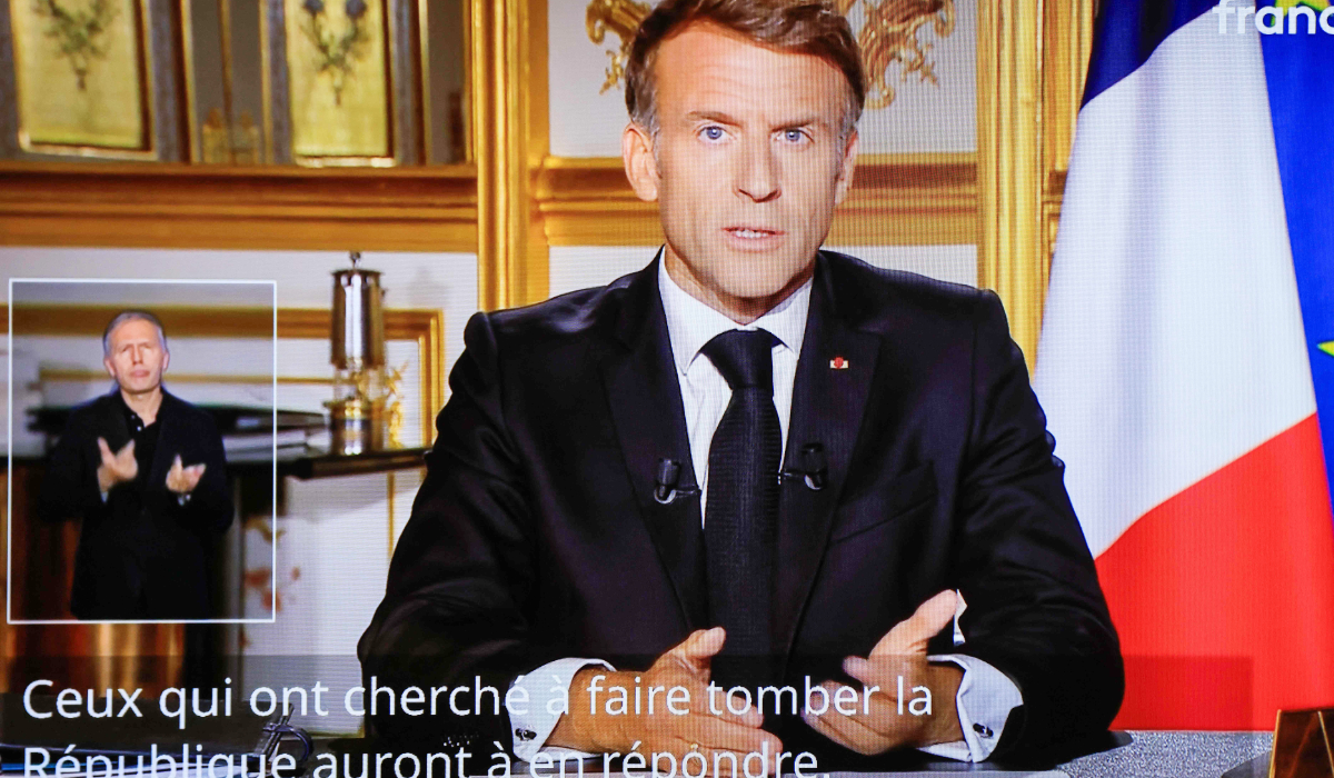 Macron urges calm as France counts the cost of worst unrest in years
